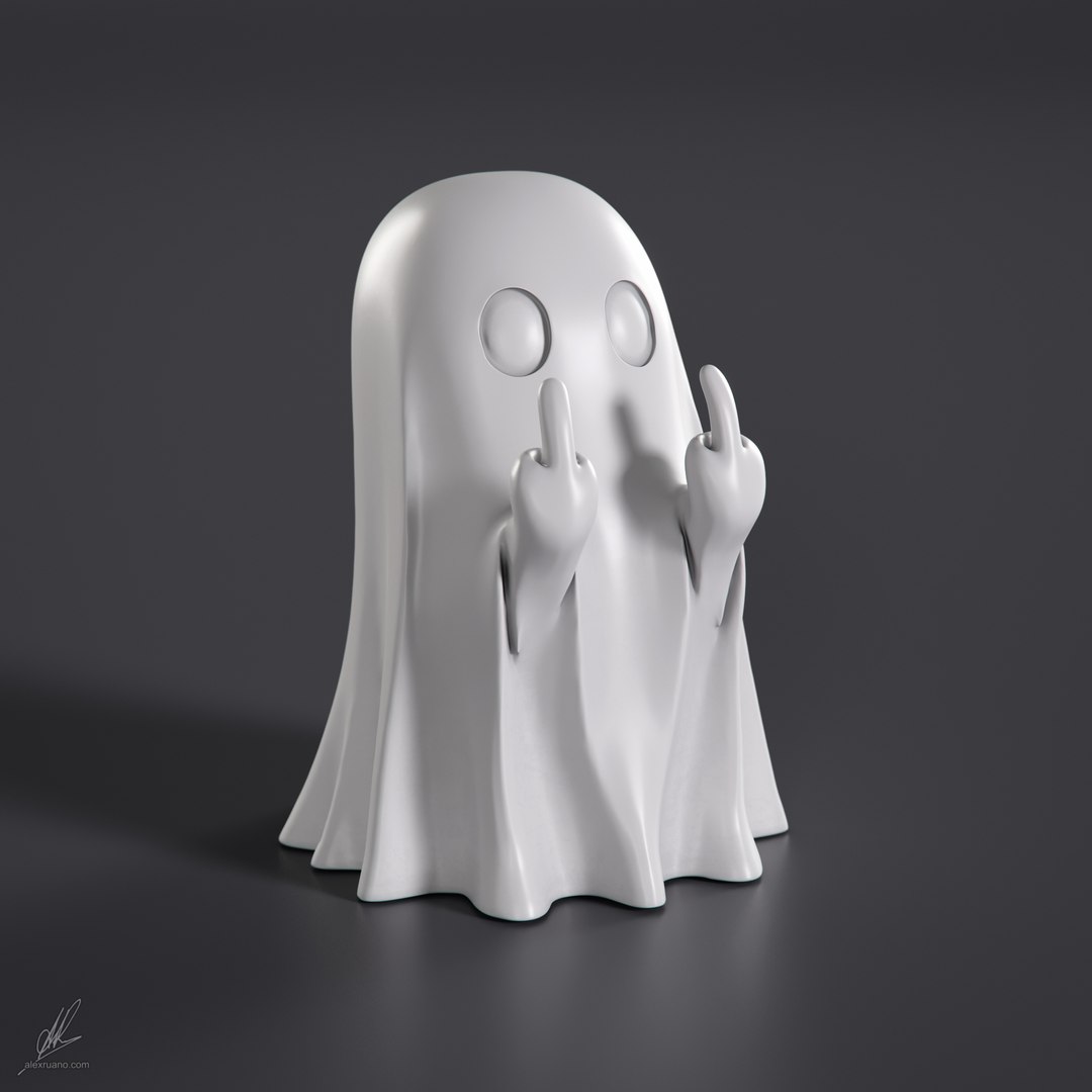 Rude Ghost Model - TurboSquid 2394987