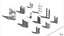 Scaffalature - Confezione di famiglie Revit