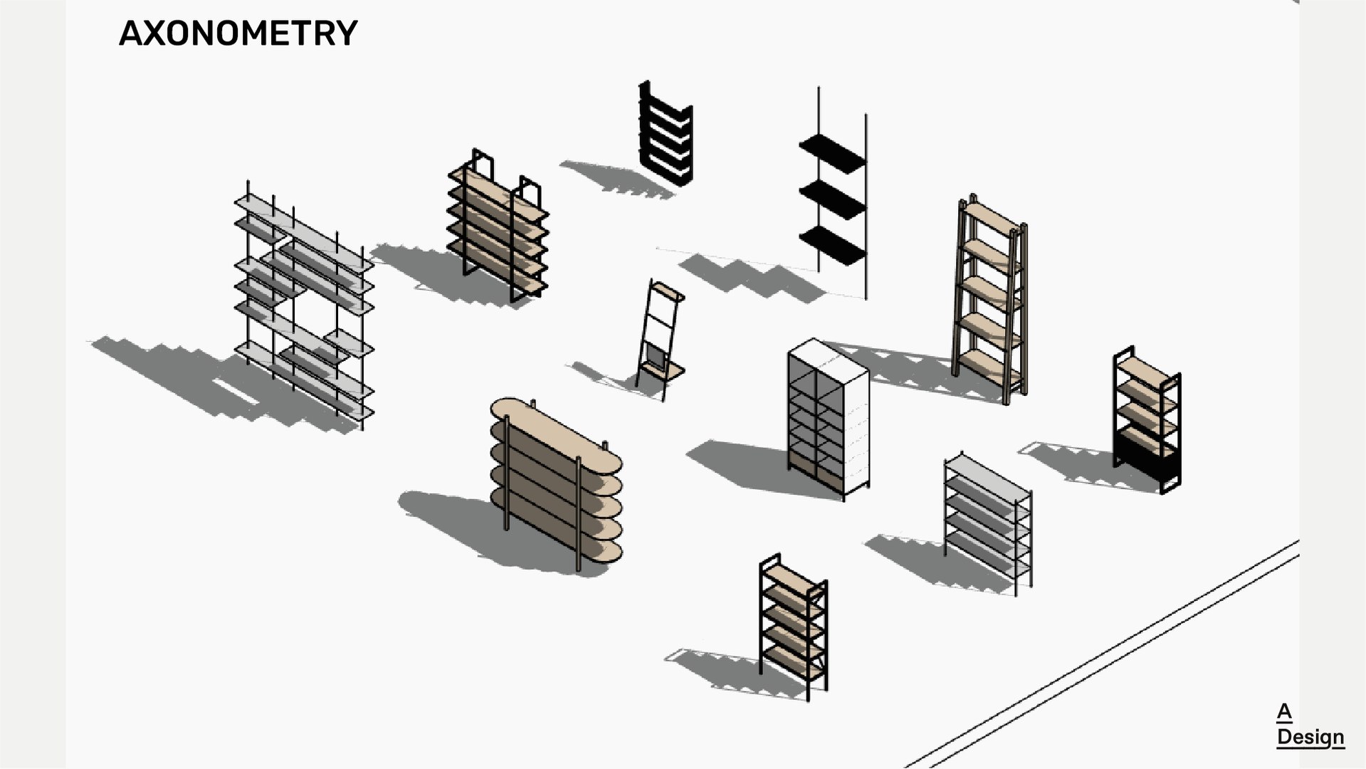 3D Shelving Pack Of Revit Families TurboSquid 2151424