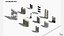 Scaffalature - Confezione di famiglie Revit