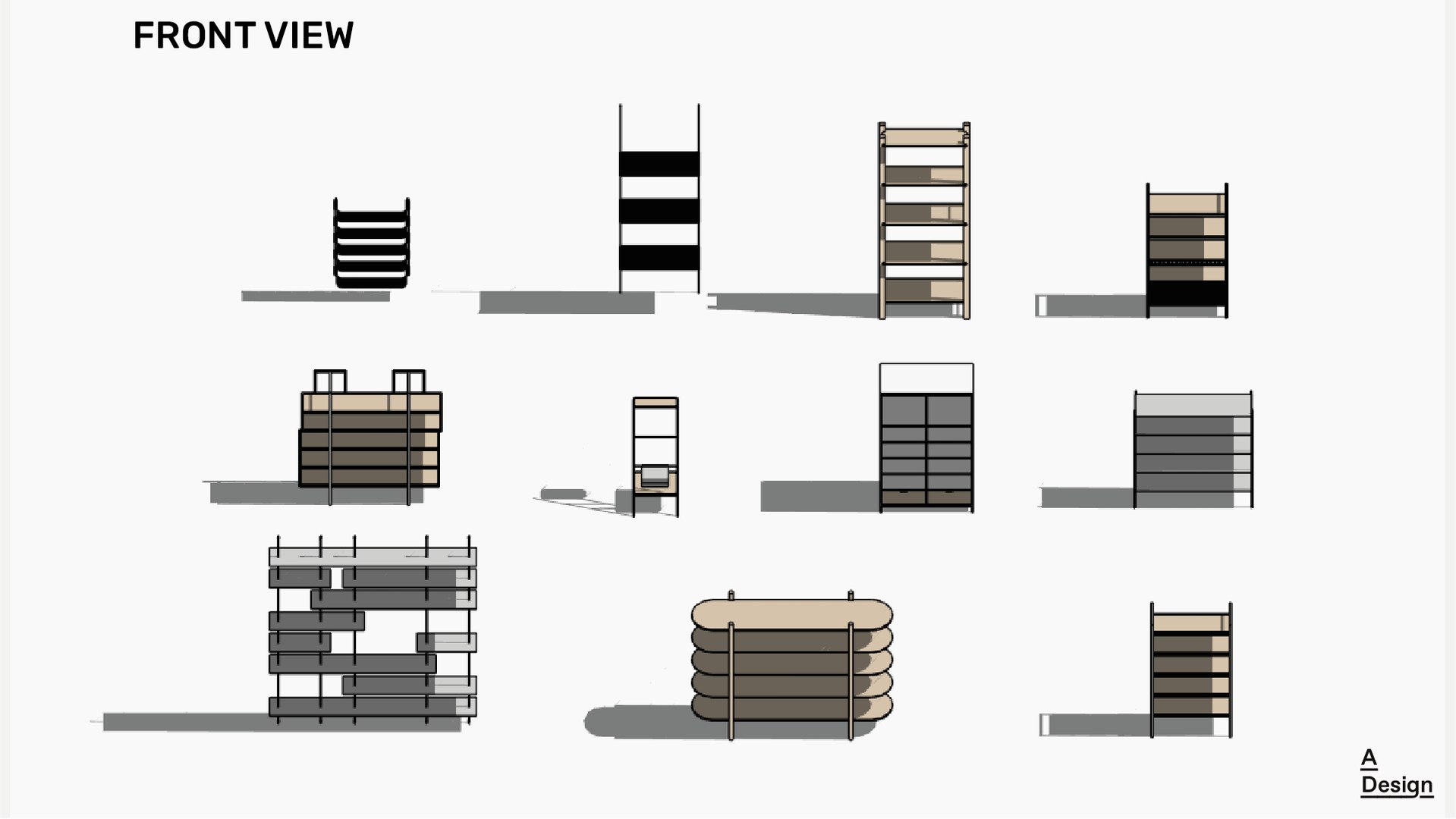 3D Shelving Pack Of Revit Families TurboSquid 2151424
