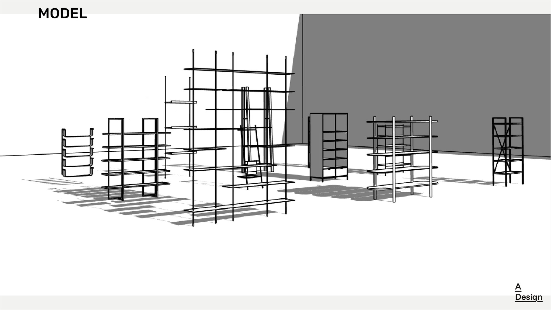 3D Shelving Pack Of Revit Families TurboSquid 2151424