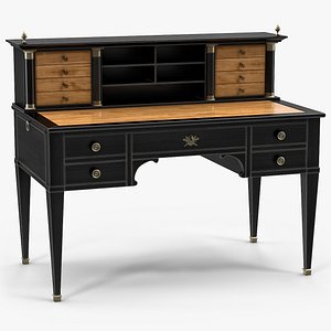 Moissonnier ref 586 Empire Bureau A Gradin Desk