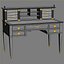 Moissonnier ref 586 Empire Bureau A Gradin Desk