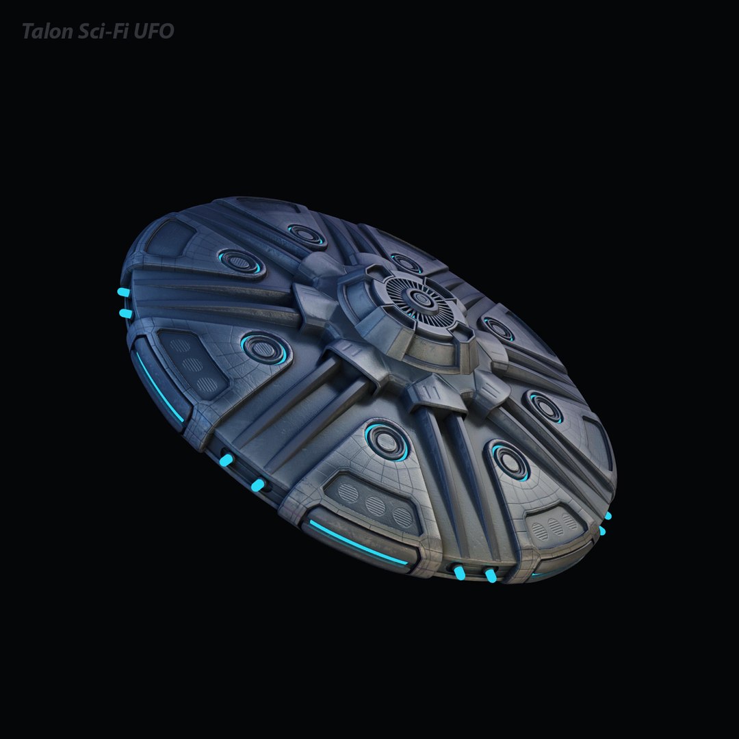 3D Talon Sci-fi Ufo - TurboSquid 1230164