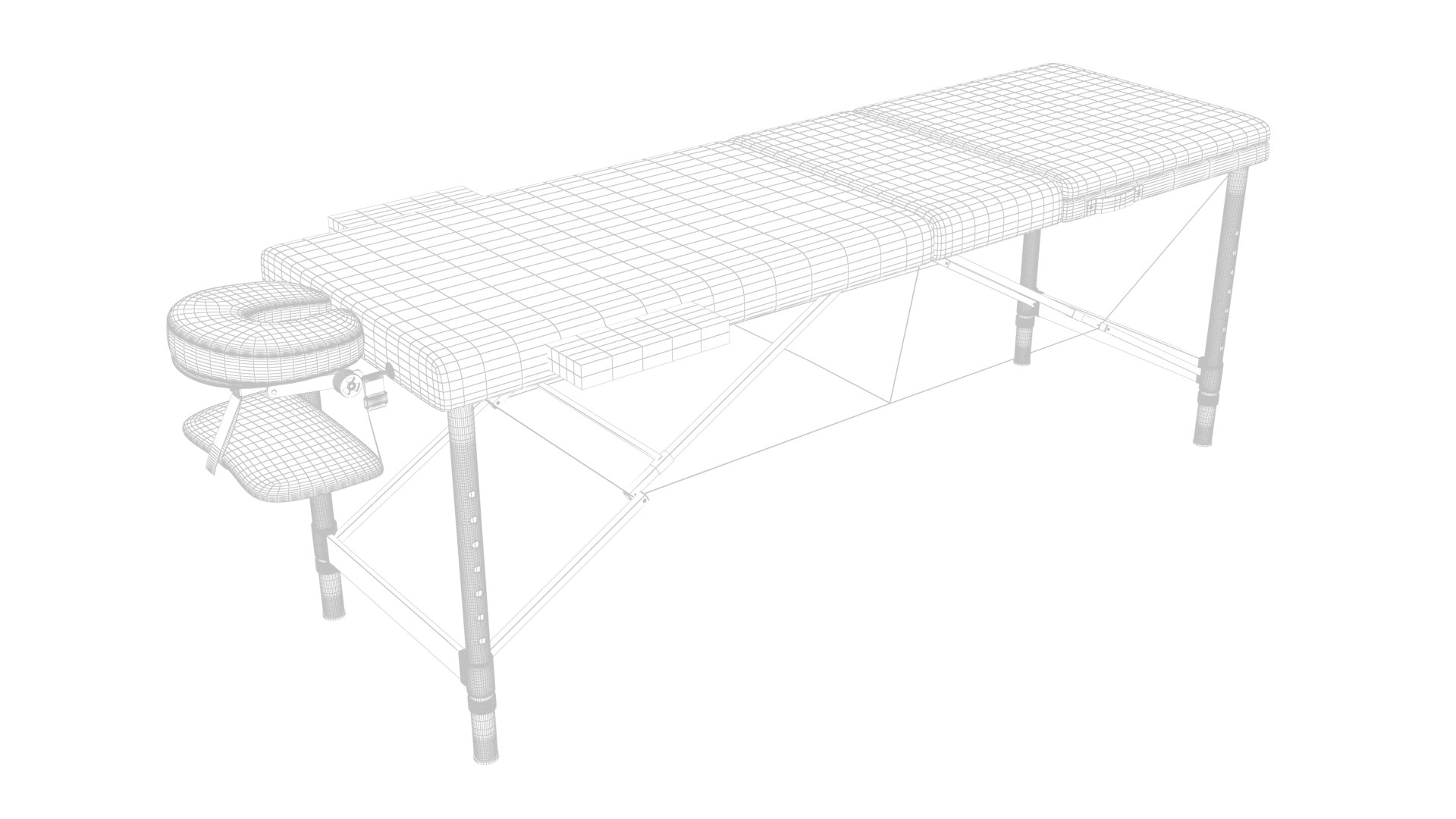 Spa Massage Bed V1 3D TurboSquid 2099860