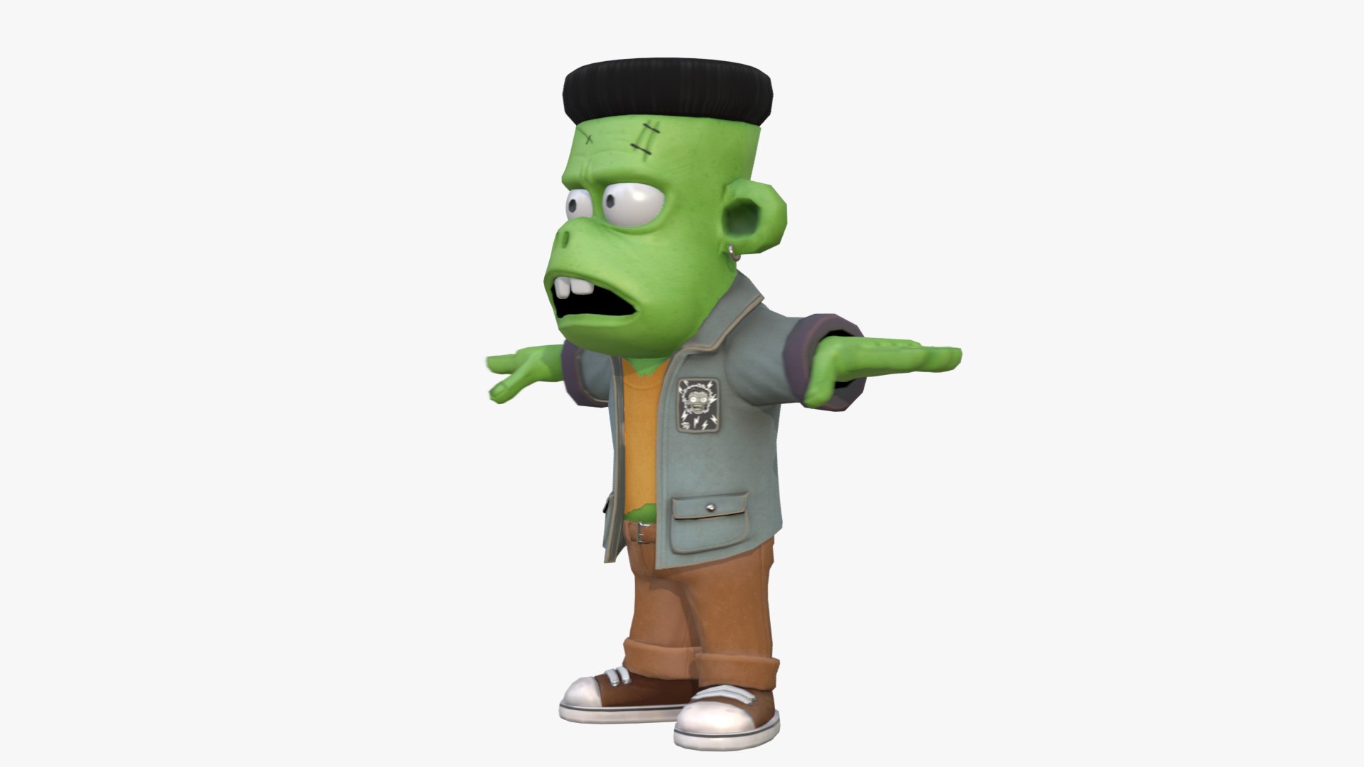 Stylized Frankenstein Character 3D model https://p.turbosquid.com/ts-thumb/jX/54wy0o/3B/0050/jpg/1762283775/1920x1080/fit_q87/9bd6d5d6f81da3408e14c597aedec44dd8325e1b/0050.jpg