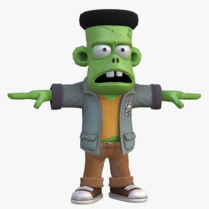 Stylized Frankenstein Character