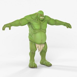 Orc Brute - Rigged PBR