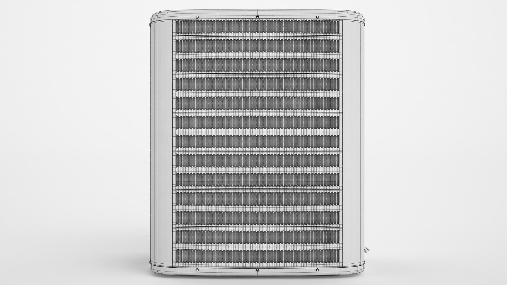 3D Air Conditioner Condenser Model - TurboSquid 1612929