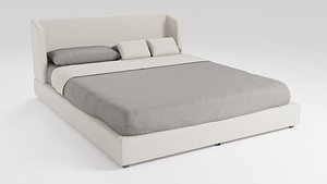 Italian bed in modern style