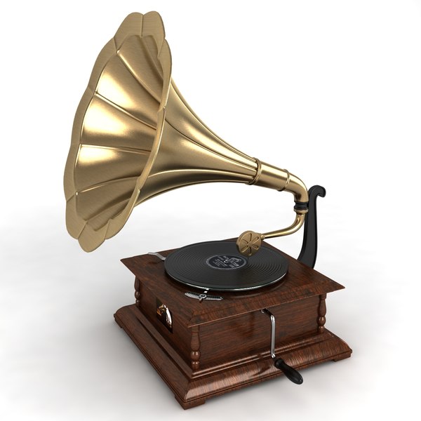 modèle 3D de Phonographe vintage - TurboSquid 1988831