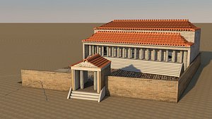 chalkotheke greek bronze 3d model