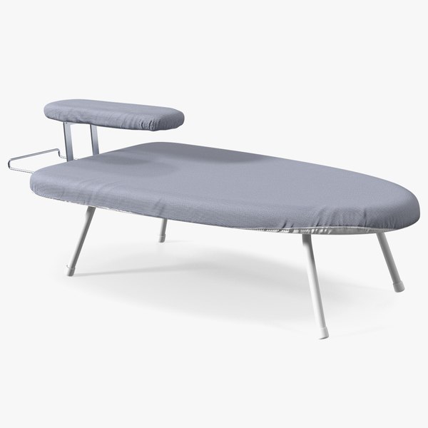 modelo 3d Foldable Tabletop Ironing Board Grey TurboSquid 2104808