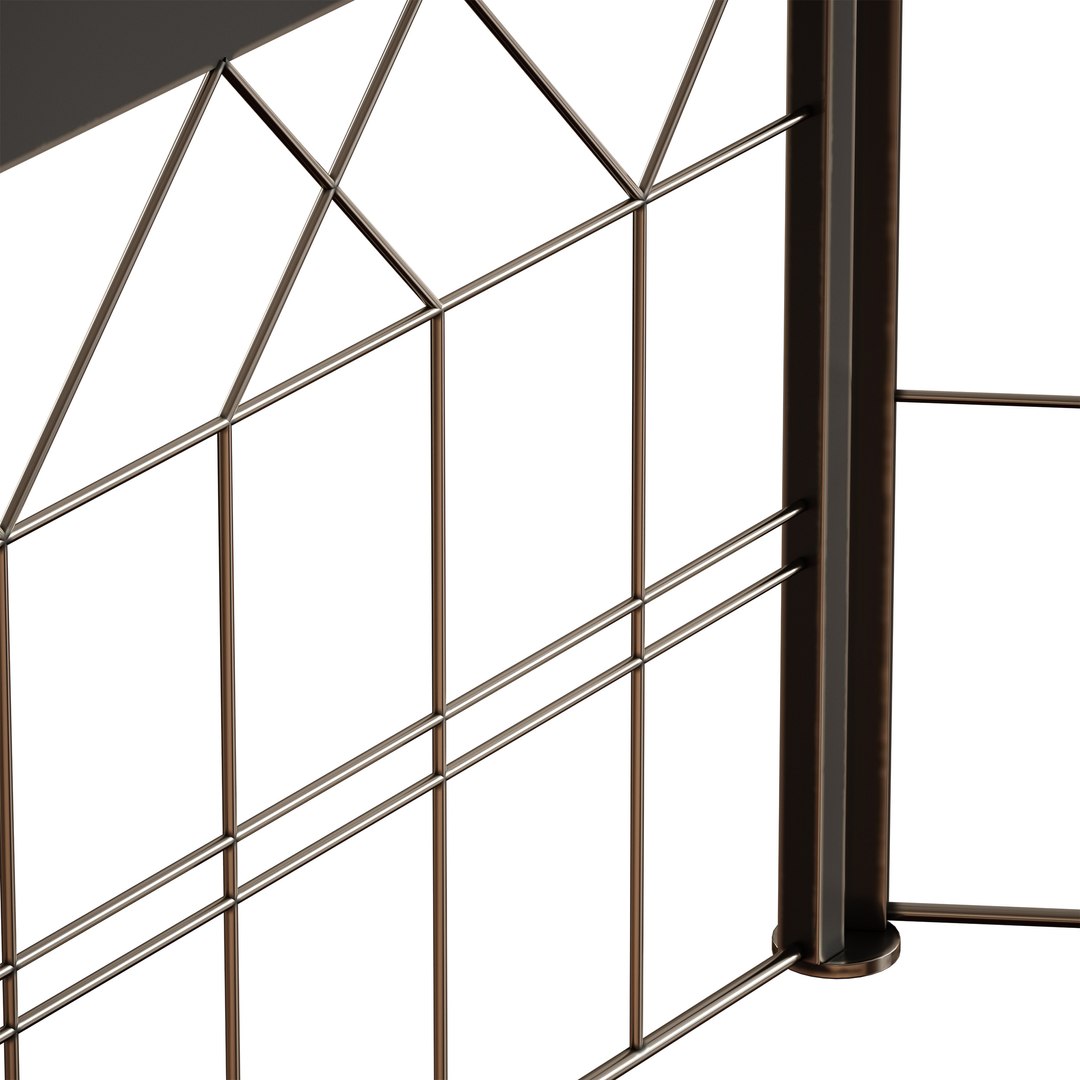 3D Metal Screen With Geometric Pattern Model - TurboSquid 2314483