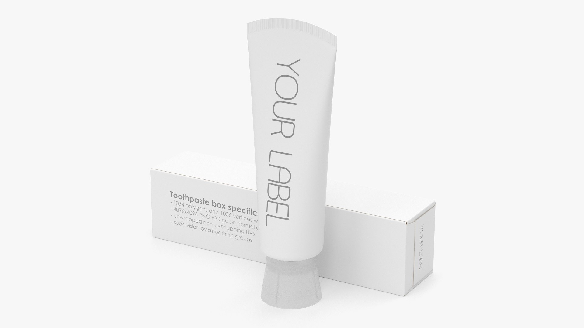 3D Toothpaste 01 New Model - TurboSquid 1833002