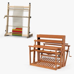 Vintage Wooden Looms Collection