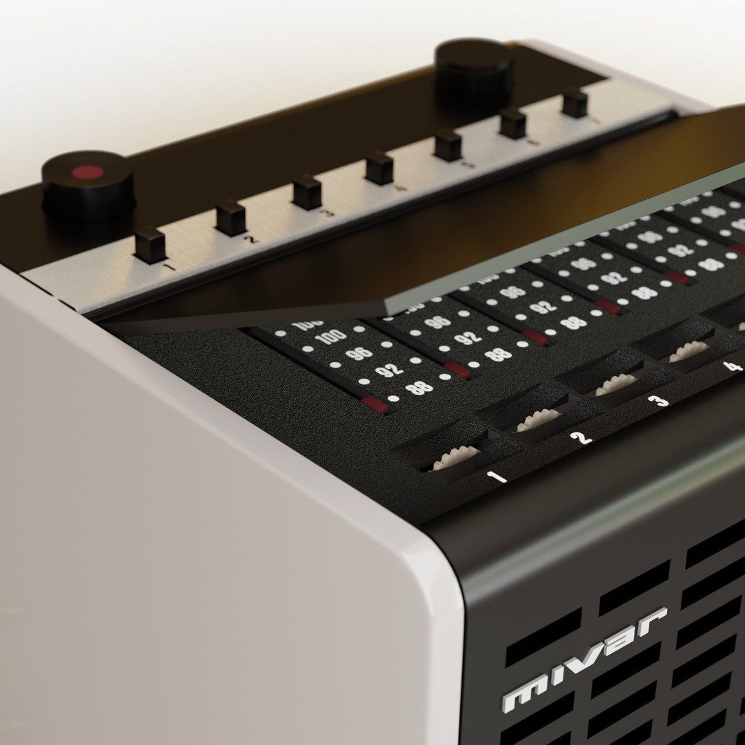 3D Model Mivar R57 Radio - TurboSquid 1508264