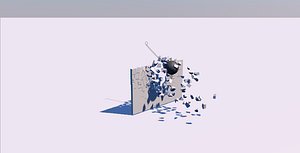 Simple Wrecking Ball Scene
