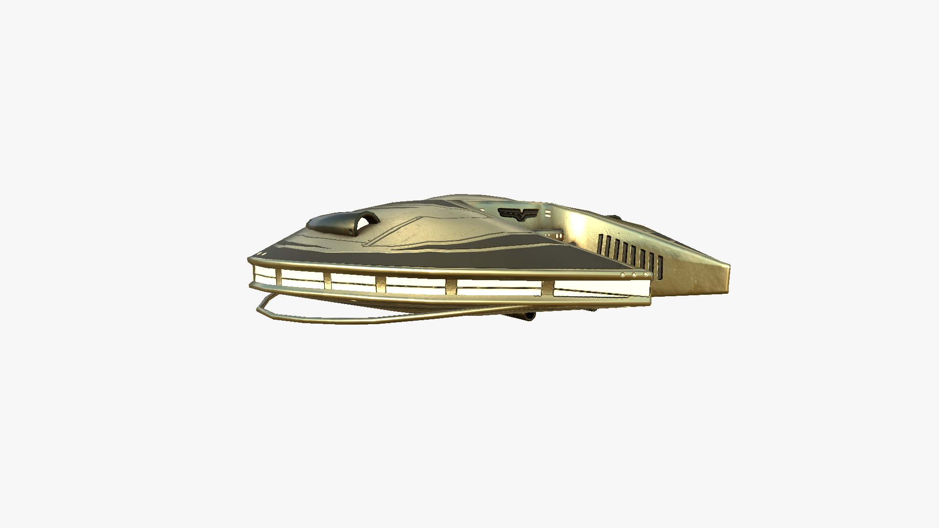 Alien Spaceship UFO D07 Gold - Sci Fi Spacecraft Design 3D model https://p.turbosquid.com/ts-thumb/jX/VPehfk/UA/r74/png/1674132333/1920x1080/fit_q87/b63d24e50eaa33c538c5b0b36fa7f52070d2ed4a/r74.jpg