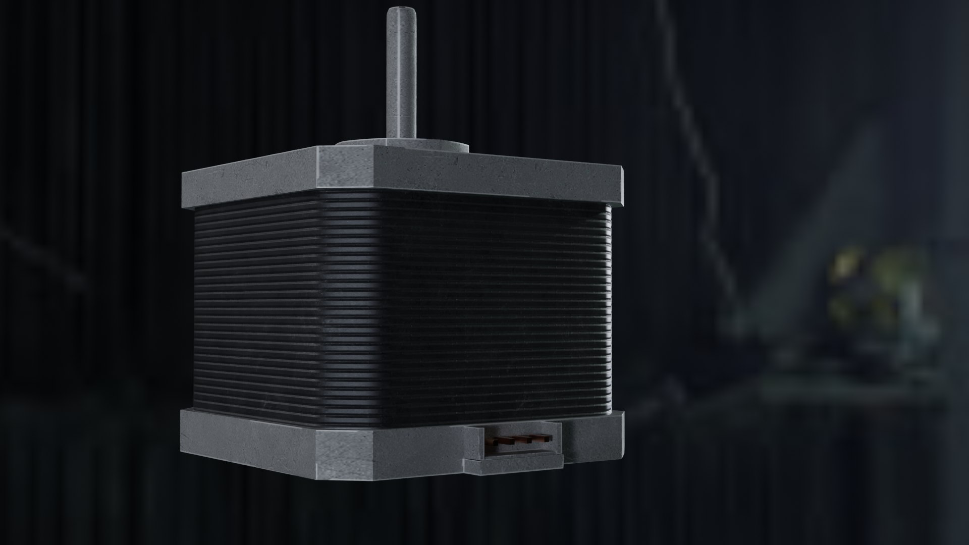 3D model Stepper Motor https://p.turbosquid.com/ts-thumb/jX/Vz326c/c2/render1/png/1638727006/1920x1080/fit_q87/8baa92c3a08378bbc44e92360a0f4f5948f2df16/render1.jpg