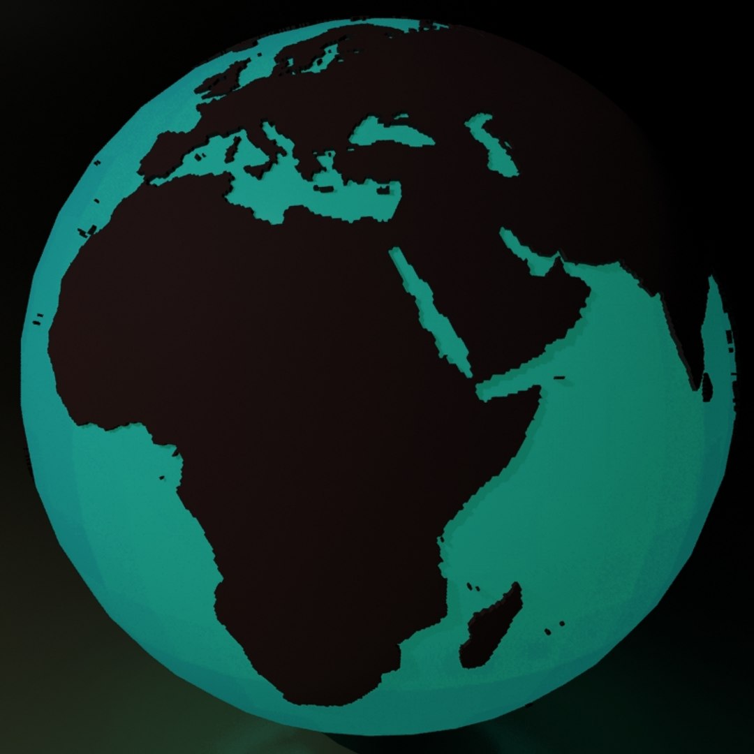 3ds Max Globe Earth