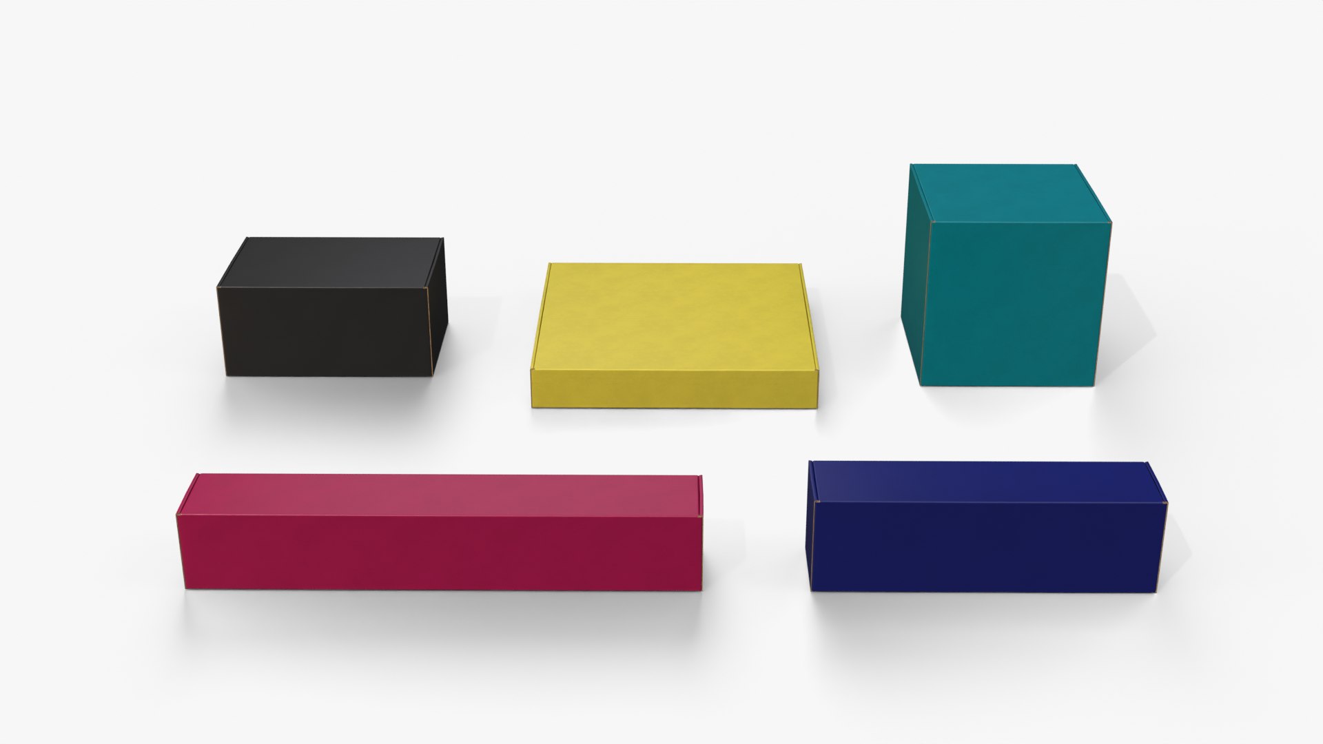 Mailer Boxes - Complete Colored Packaging Collection 3D https://p.turbosquid.com/ts-thumb/jX/bSJDfW/w5/th_4/png/1777141337/1920x1080/fit_q87/e30a9516039956f0883a9e7c278efd3165739ea6/th_4.jpg
