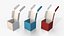 Caixas para envio postal - Coleção completa de embalagens coloridas