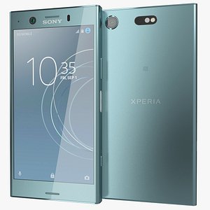 realistic sony xperia xz1 model