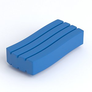 3D model Polymer Modeling Clay blue