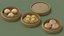 Dimsum - modello di ravioli cinesi modello 3D