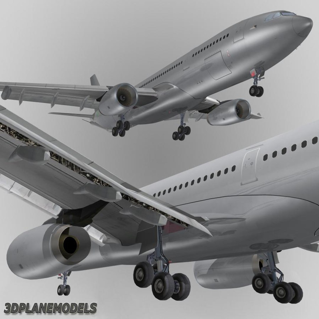 Airbus A330 Tanker Transport 3d Model