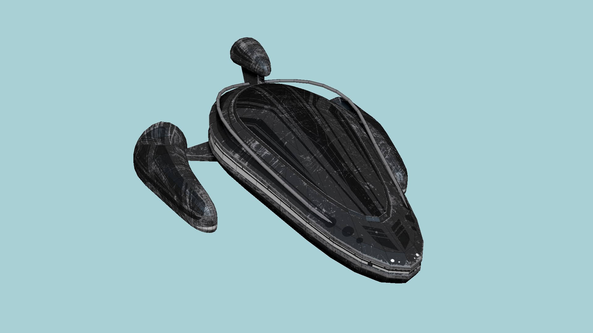 Alien Spaceship UFO H10 Full Black - Sci Fi Spacecraft Design 3D model https://p.turbosquid.com/ts-thumb/jX/oyGE5I/7D/r10wire/png/1675377434/1920x1080/fit_q87/a03a5b973281c103c86da0ef6851f871aceade21/r10wire.jpg