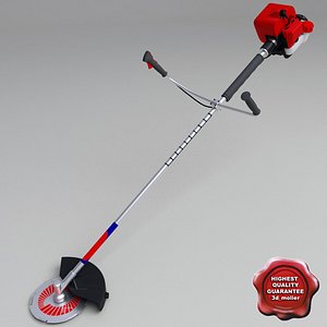 Cordless String Trimmer 3D Model $79 - .ma .3ds .obj .c4d .max