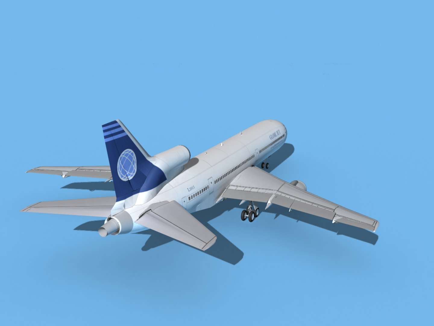 3D Lockheed L-1011-10 Jet - TurboSquid 1488906
