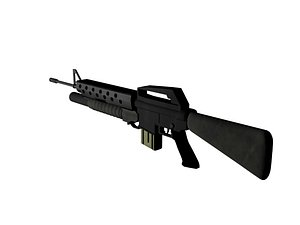 M16A2 with M203 Attachment