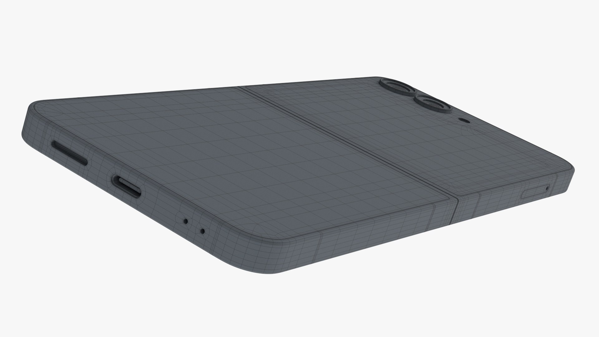 Samsung Galaxy Z Flip 6 Blue 3D model https://p.turbosquid.com/ts-thumb/jX/y3Kdve/b9/wire08/jpg/1719767191/1920x1080/fit_q87/1a068c5154988b37c55b11352bf6171c79a3c594/wire08.jpg