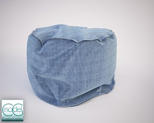 round pouf 10