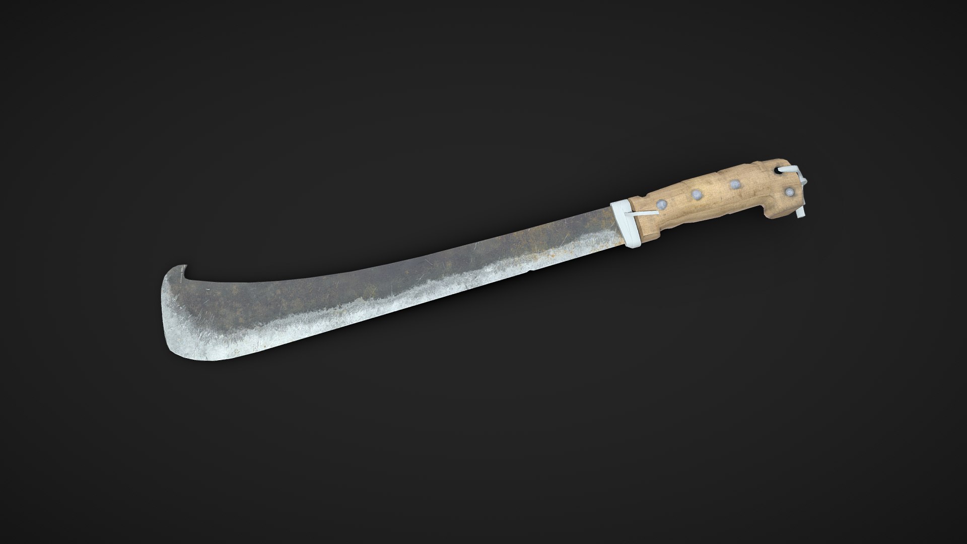 Free Machete Low-poly PBR Free 3D Model - TurboSquid 2017319