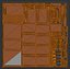 Scifi Network Atached Storage server Low-poly 3D model