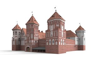 castle mir 3d model