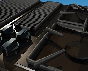 3ds max cooktop jenn-air 45