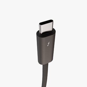 3D model Thunderbolt 4 Pro Cable