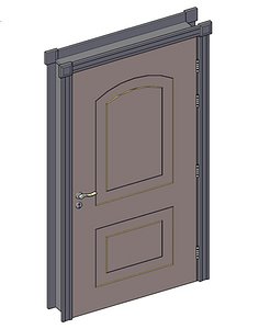 main door model