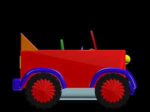 toy car 3d max