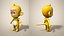 Cartoon monkey model
