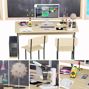 Laboratory physics room