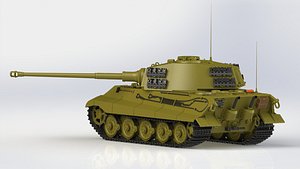 3d model panzerkampfwagen ausf b sd
