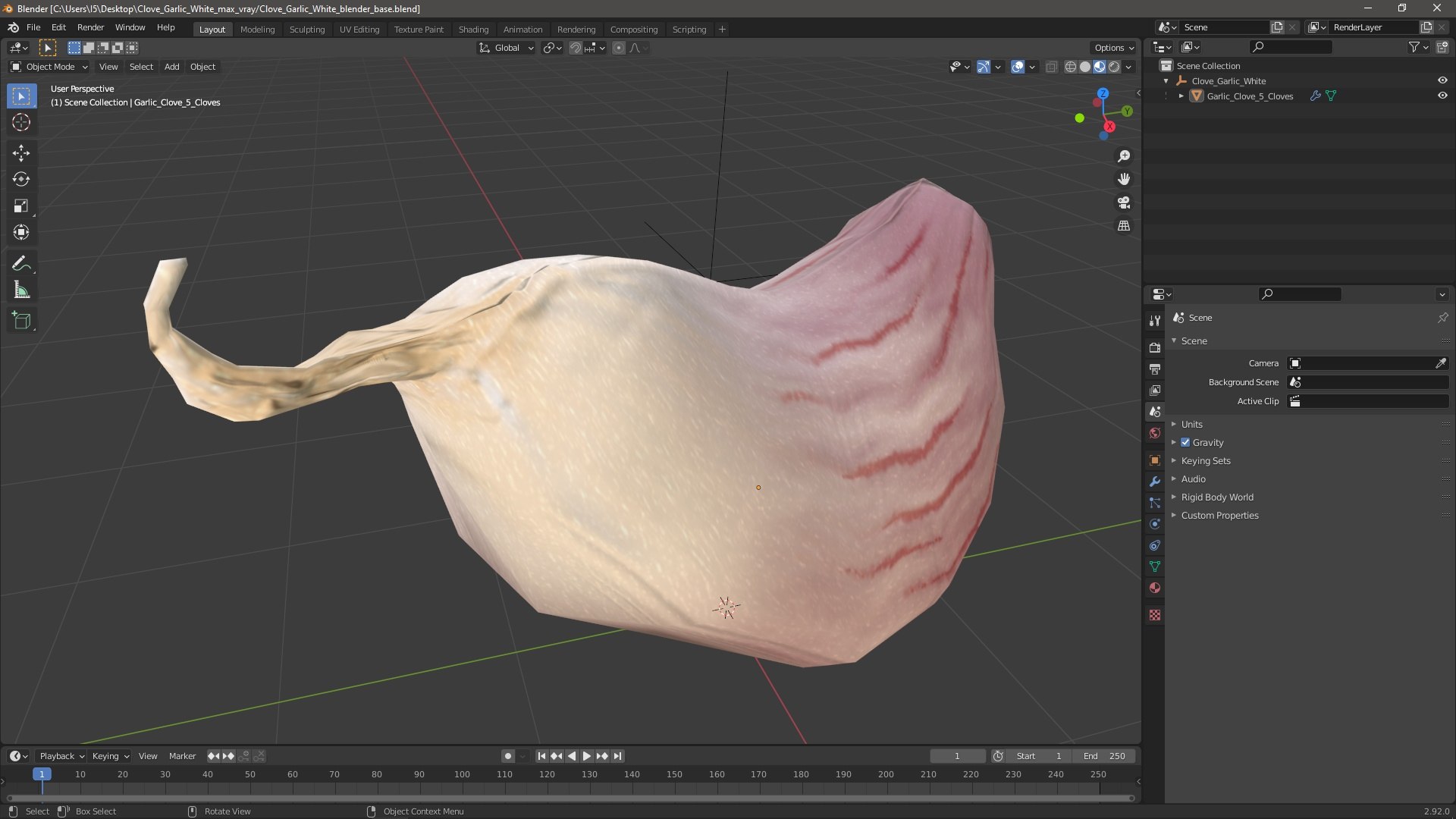 Clove Garlic White 3D model https://p.turbosquid.com/ts-thumb/jY/T0wDGM/ps/clovegarlicwhite3dmodel015/jpg/1709362586/1920x1080/fit_q87/165ee74cc125913c943cc6701f5f077275db29d1/clovegarlicwhite3dmodel015.jpg
