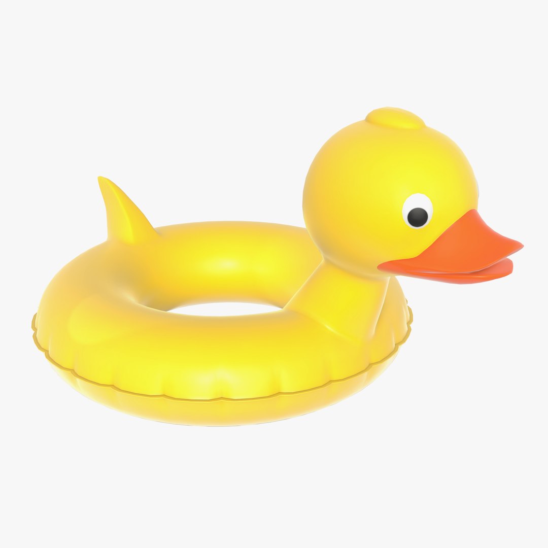3D Duck Ring Swim Model - TurboSquid 1454129